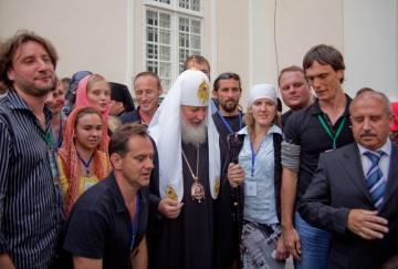 Як на телеканалі Інтер зустрічали Патріарха Кирила